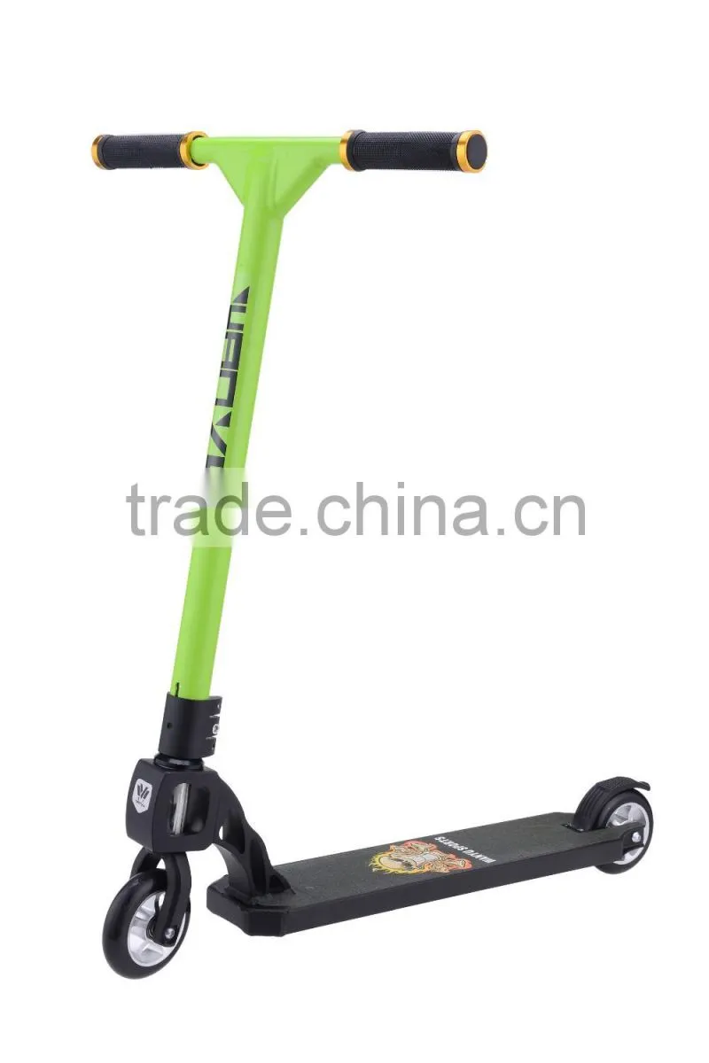 Aluminum District Pro Stunt Freestyle Complete Extreme Scooter