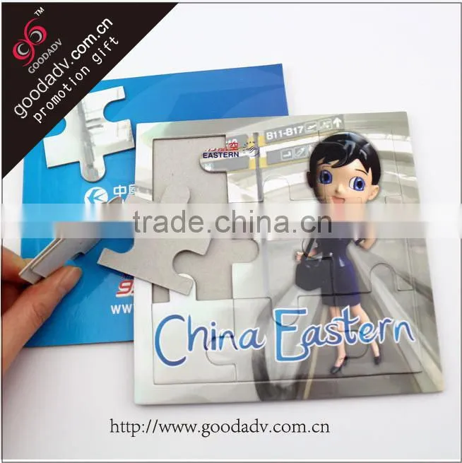 New arrive promotional item Custom Printing picture puzzles games for Kids