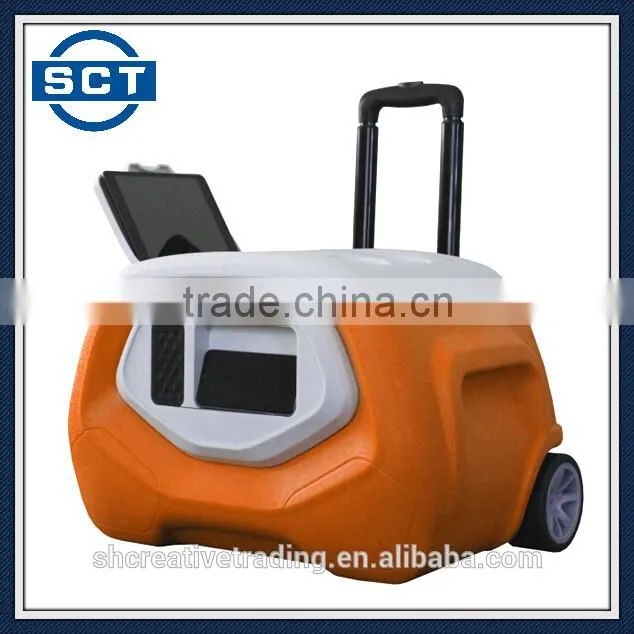 High Quality Cooler Box with Bluetooth Speaker Orange