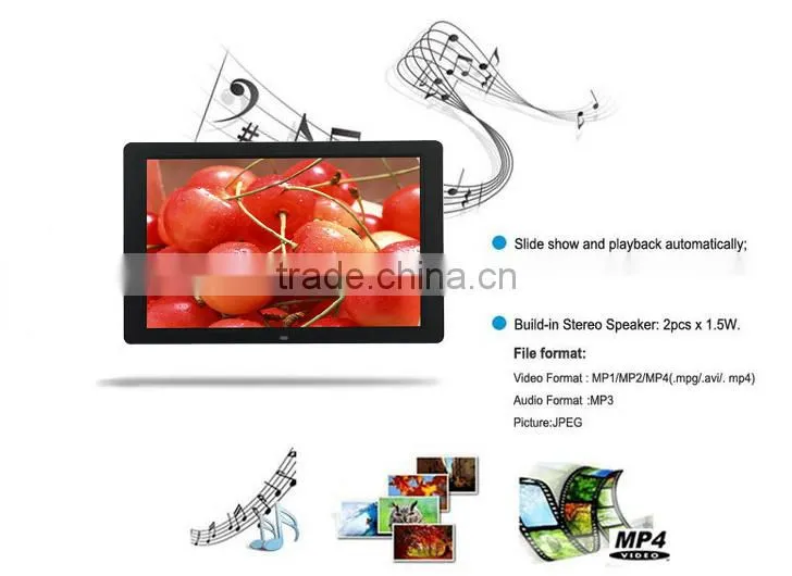 high quality gif digital sex photo frame wholesale 7 inch digital photo frame