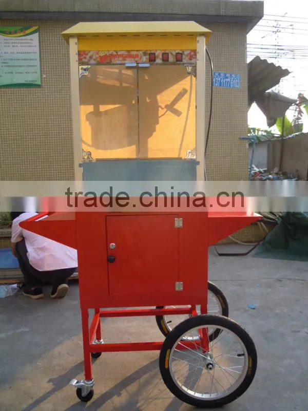 Newest Electric Popcorn Machine with Cart