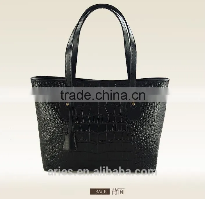 015 super hot selling lady bag, lady hand bag, Beautiful genuine leather shoulder bag