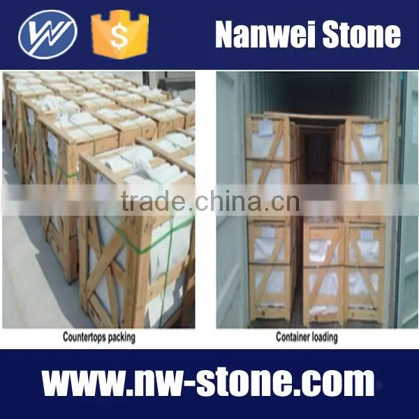 artificial quartz stone , kitchen top,step stone,paving stone and vanity top polished stone