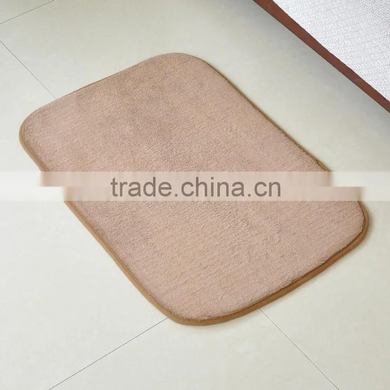 super soft coral fleece bathmat floor mat