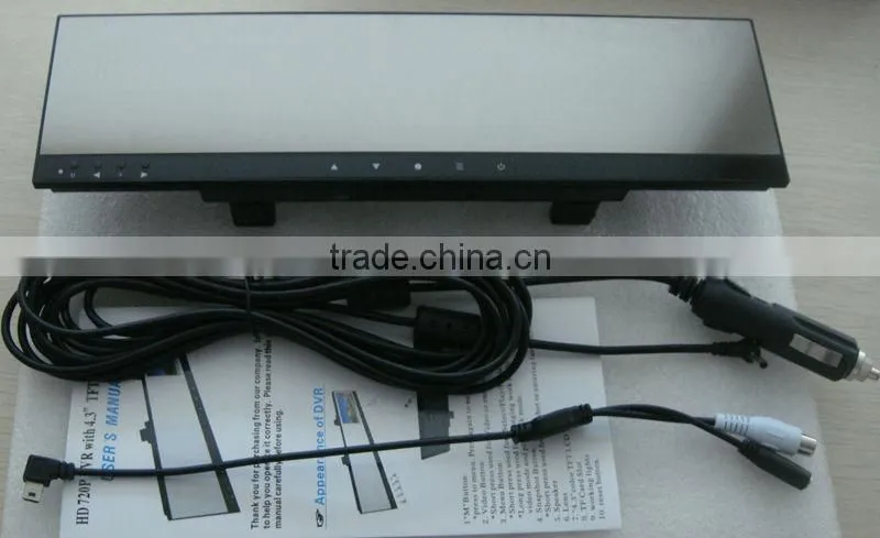 Hot sell cool HD 4.3 inch auto dimming rear view mirror