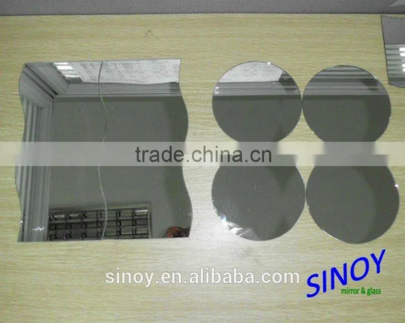 China mirror factory supply centerpiece mirror / mirror wedding decoration
