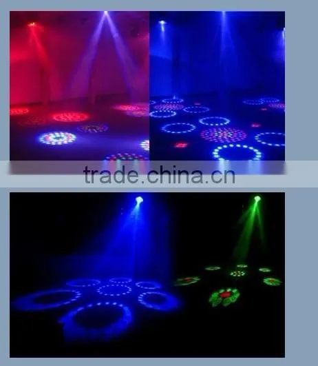 Lowest price and super brightness 7-Head LED 469 pcs Small Magic Tunnel Disco Fire LED Effect Stage light
