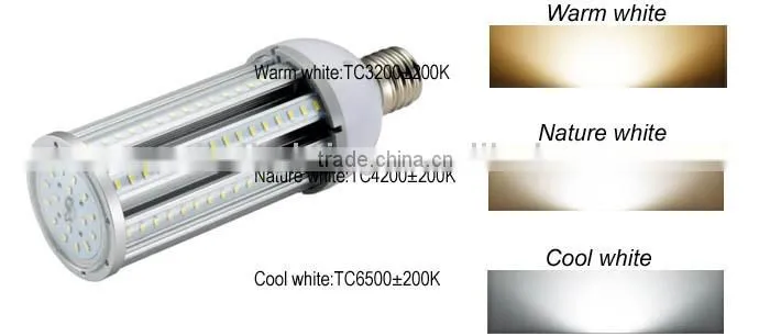 2014 new design led corn light bulb 54w led bulb E27 warm white AC100-240V