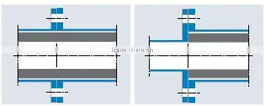 High hardness alumina wear resistant ceramic lined Bend for coal transport