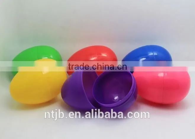 wholesale colorful plastic eggs Different sizes easter eggs Festival eggs