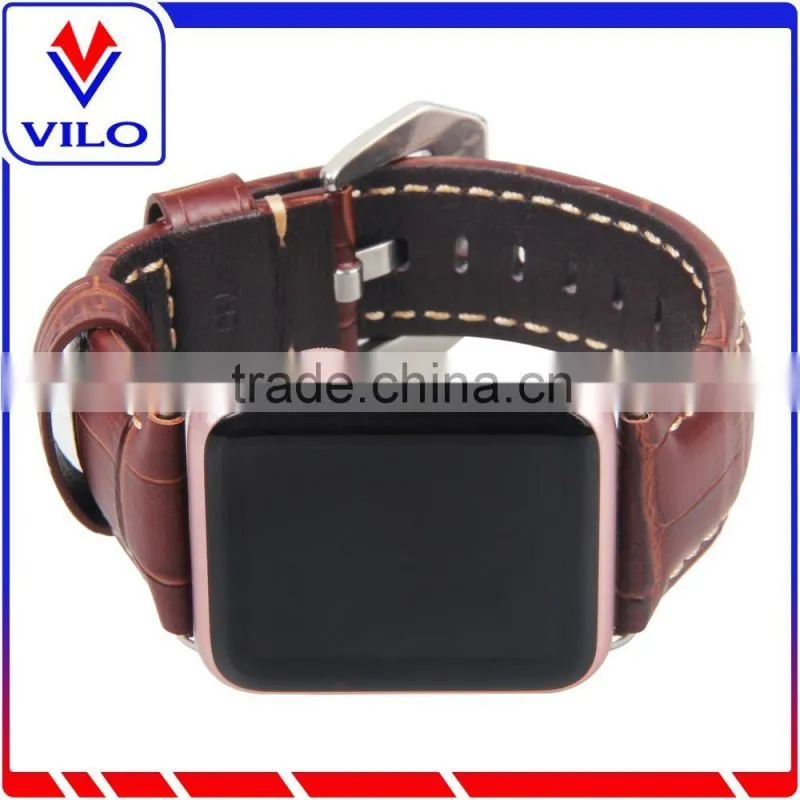 Luxury Style for Apple Watch Strap Wrist Band Leather Watch Band