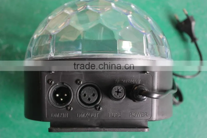 rgb LED stage magic ball light mini RGB Disco DJ Ball Stage Lighting wholesale