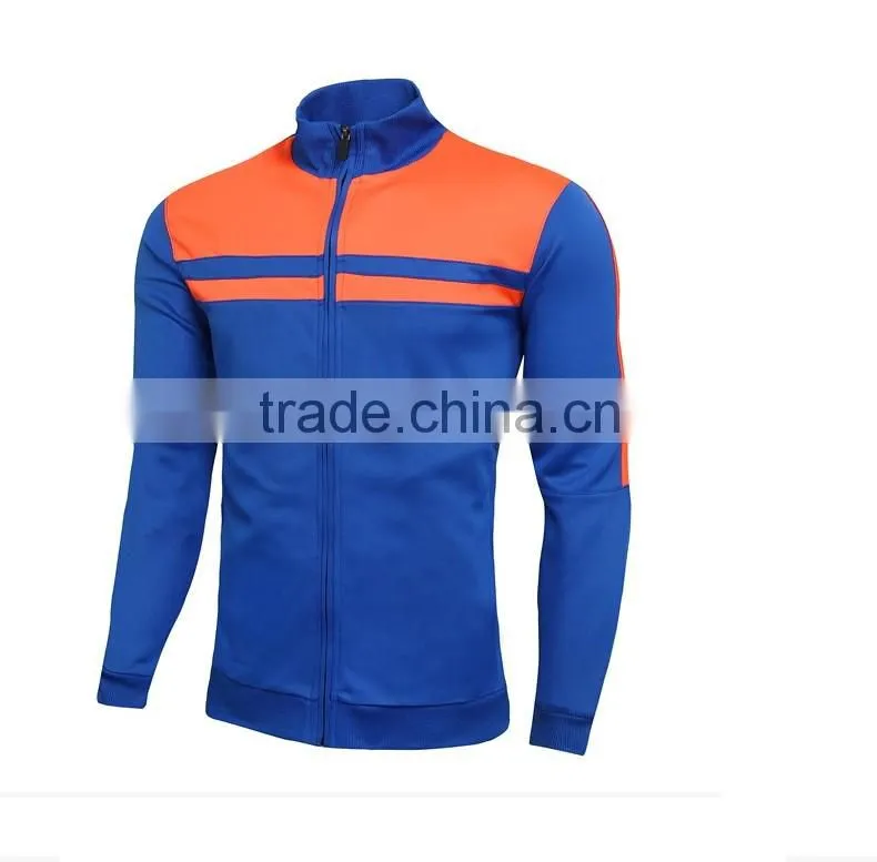2016 newest cheap high quality hot sell black yellow track jacket