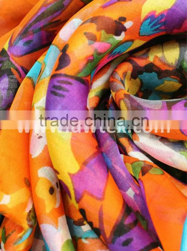 Silk scarf / Fashion scarf / Silk shawl