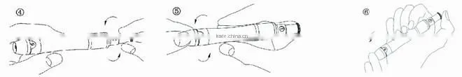Safety Lancing Device with 6 lancets