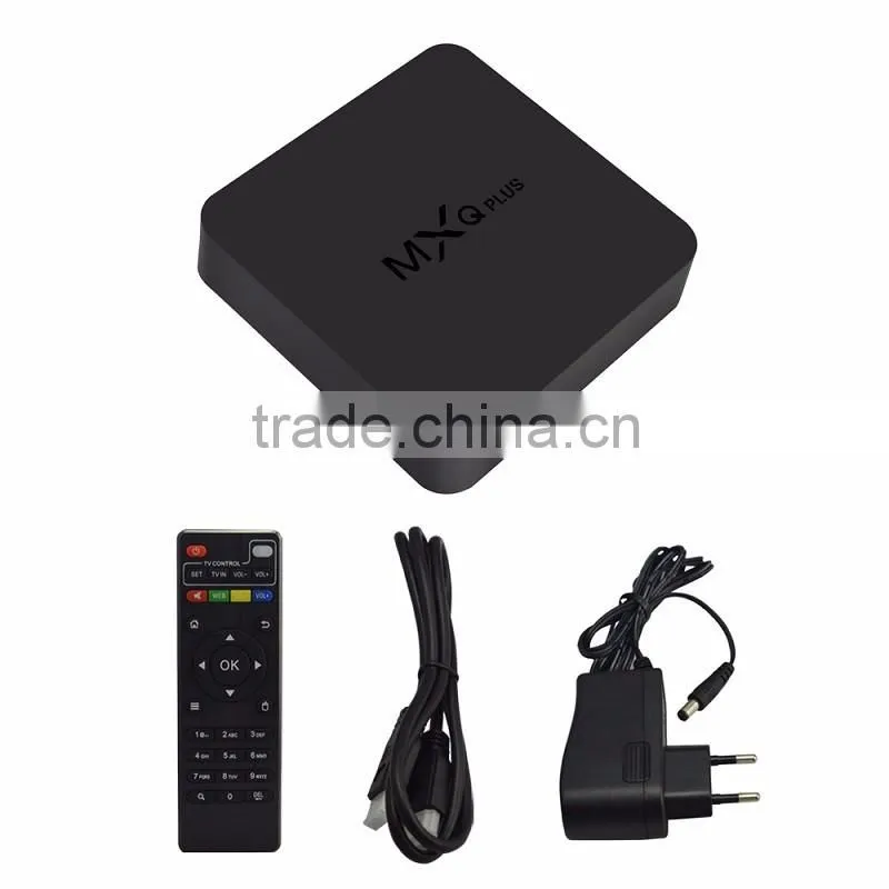 MXQ Plus ANDROID 6.0 Amlogic S905 TV Box KODI with Airplay Mirror,miracast,netflix, youtube...