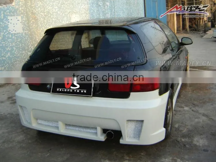 Body kits for HONDA-92-95-CIVIC-2.3.4DR-Style J