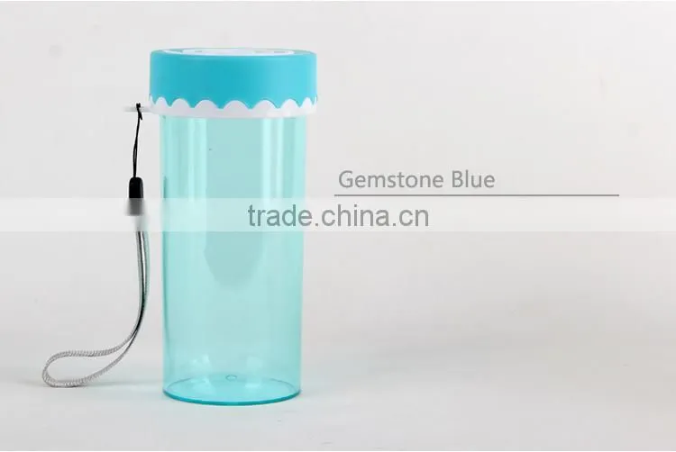 High quality clear plastic water bottles lollipop cup