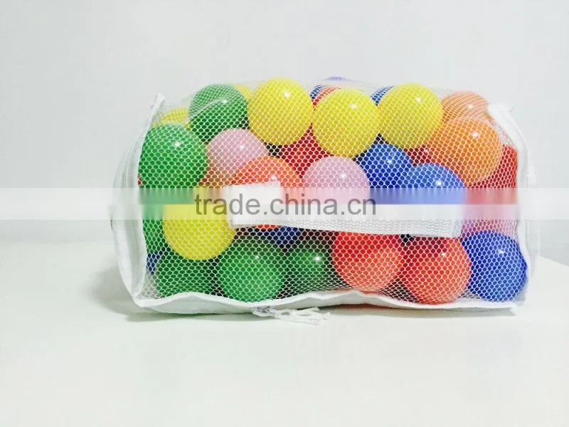 55mm Commercial Grade Colorful Crushproof Plastic Soft Ocean Ball Children Play Pit Ball For Baby Kid Toy Swim Pool Tent