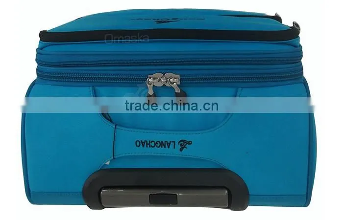 Business travel like king new style big handle soft nylon eva leaves luggage