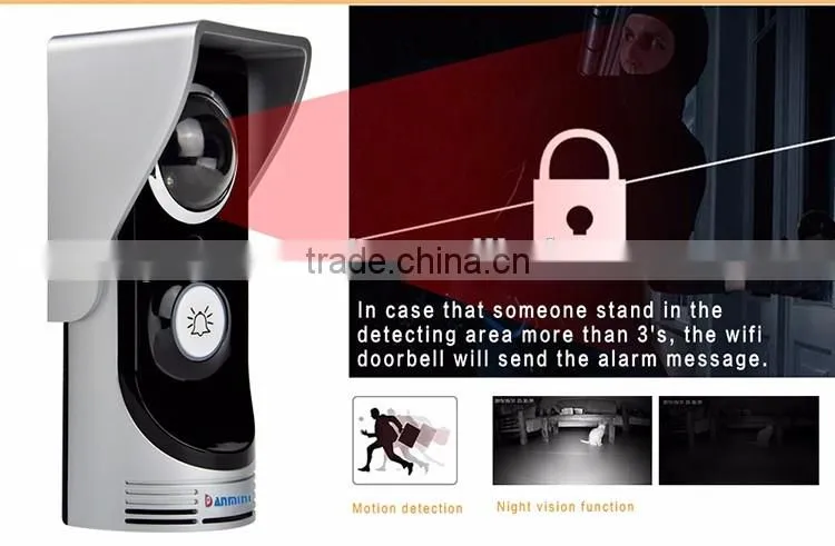 Danmini Wireless Video Door Phone wifi doorbell