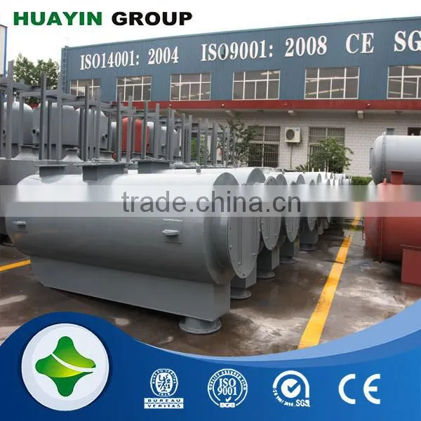 No smoke and bad smell pollution waste tire machine with capacity of 10 tons/day