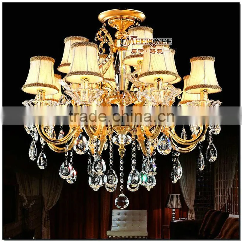 Fashion Style Lamp Design Crystal Chandelier Modern Pendant Lighting Fixture MD88008 L12