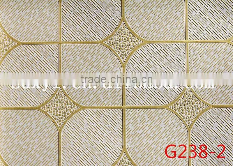 2016 China manufacturer Xinyalai factory supply embossed pvc foil for gypsum ceiling tiles