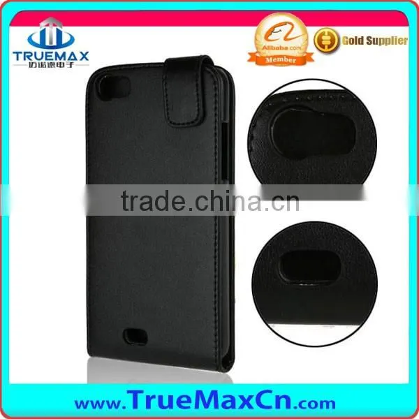 Cell Phone Accessories Display PU Leather Flip Cover Case for WIKO Lenny