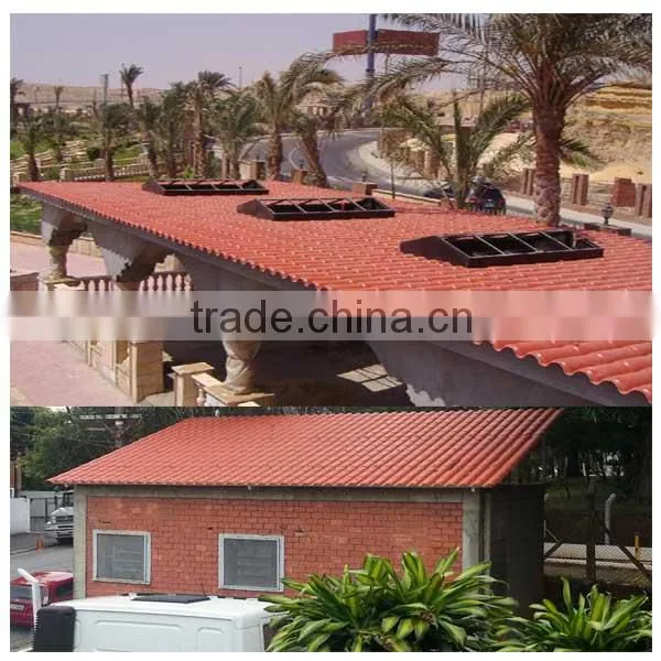 Color lasting roofing sheet roman tile