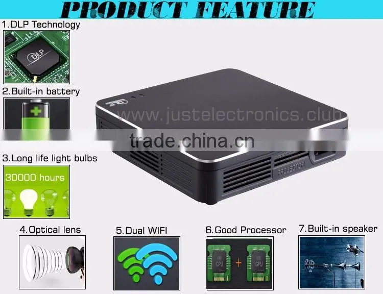 Shenzhen Factory Super Mini projector with tv tuner