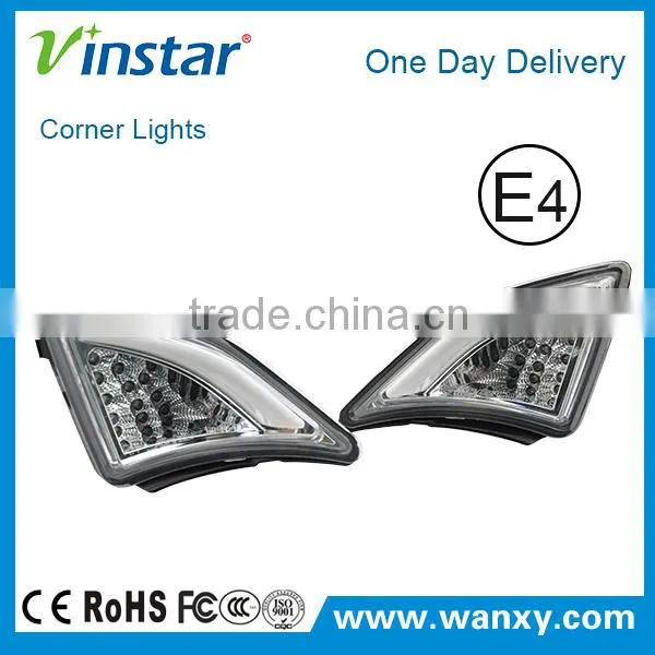 Chrome stock GT86 car corner lamp drl turning lights corner lights for BRZ FRS