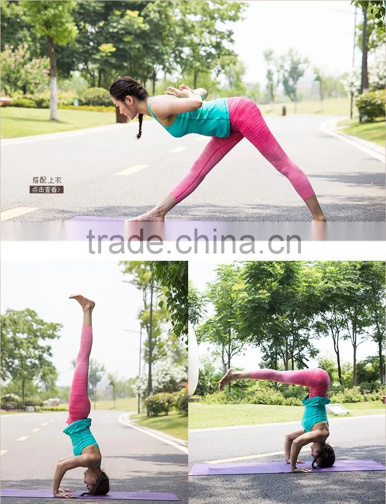 Space Dyed Sports Tights, Custom Fitness Yoga Pants Wholesale