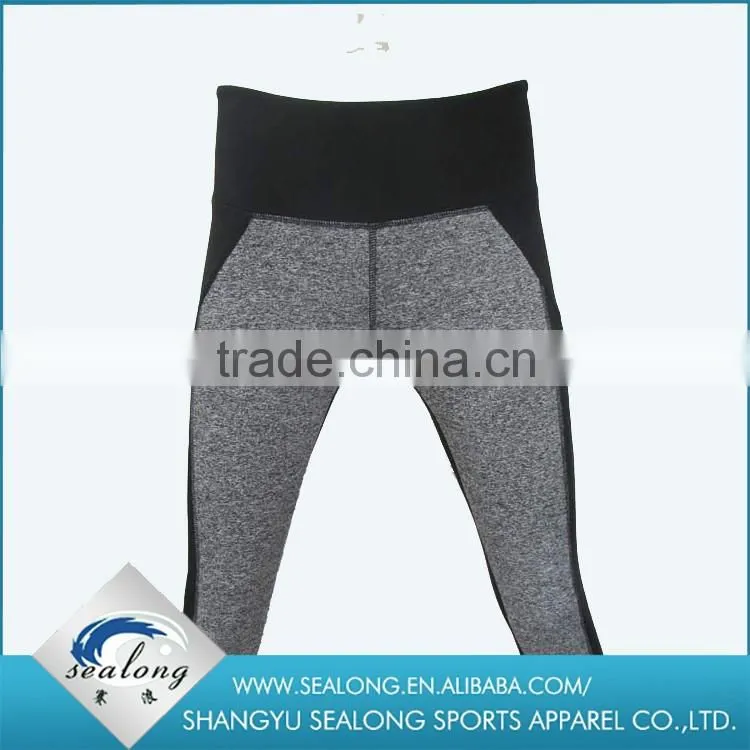 Wholesale Instock items Ladies fashion Women's color matching leggings