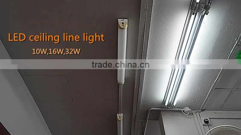 32w 4ft 1.2m energy saving indoor led wall wash ceiling tube light