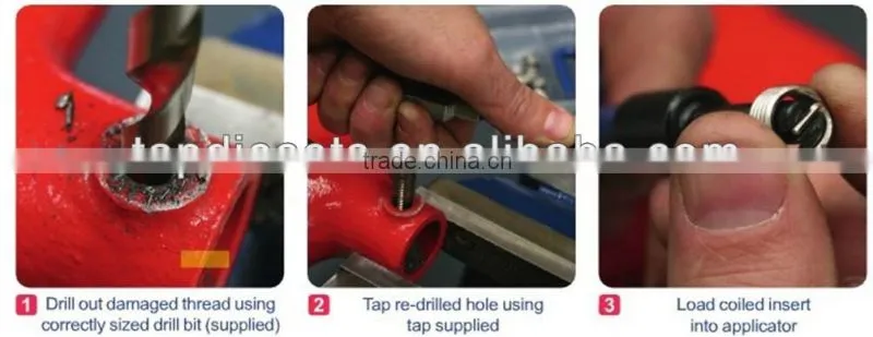 131pcs combination Rethreading Tool Set