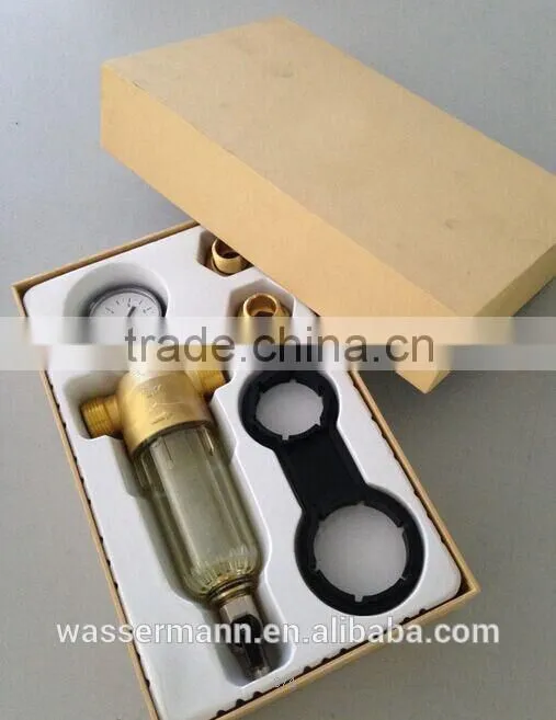 Water filter system pre filters