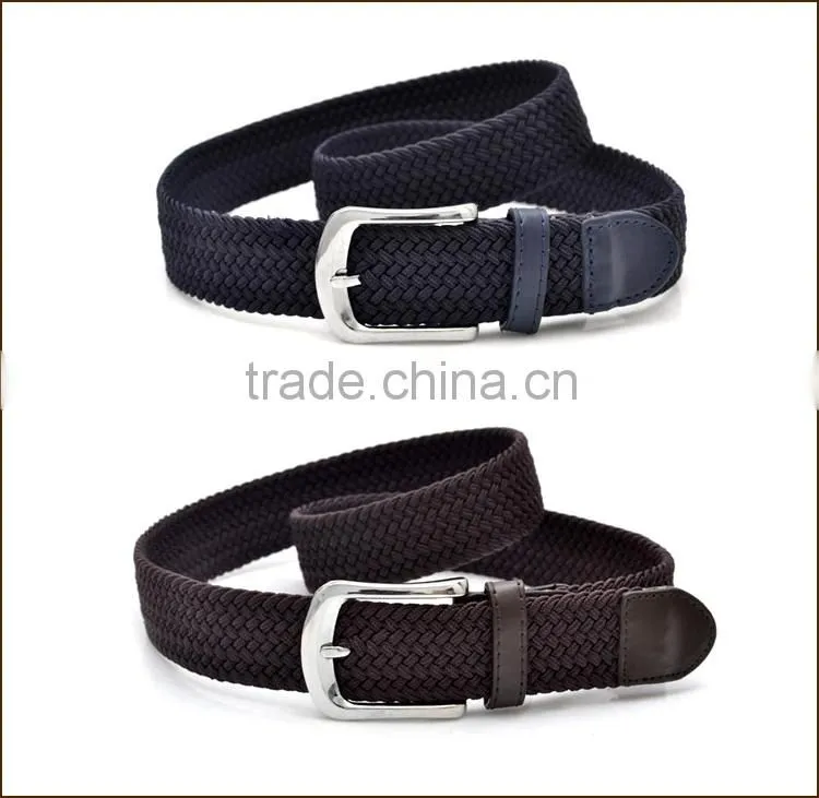 jeans cotton belt,elastic belts for jeans,braided elastic belt
