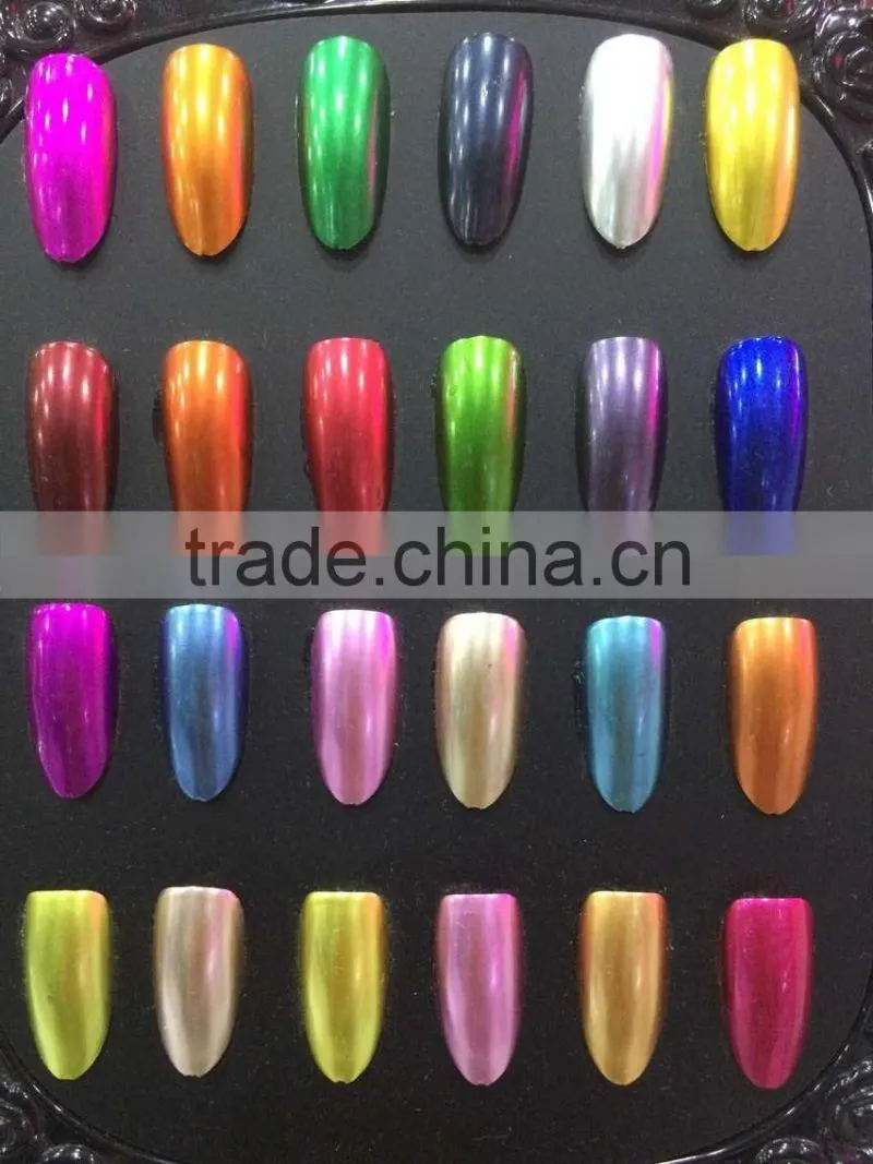 Fashion Metal soak off UV gel nail polish, 10ml Metallic color nail art Beauty UV gel