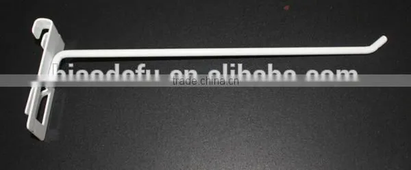 White Powder Coat Metal Hook for Grid Wall
