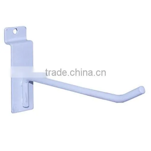 HIGH QUALITY NEW SLATWALL 6" BLACK PEG HOOKS METAL HANGER PEG HOOKS
