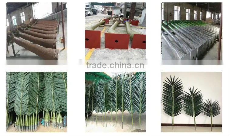 Outdoor artificial coconut palm tree customized artificial coconut tree