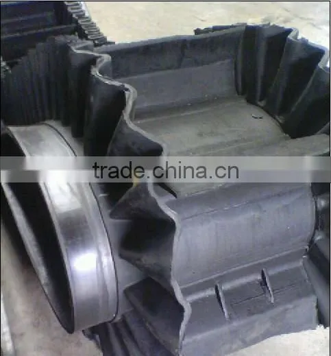 Heavy Duty Sidewall Conveyor Belt High Inclined 90 degree conveyor belt
