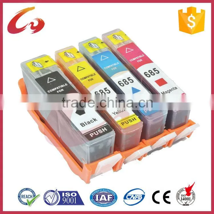 364XL compatible ink cartridge with chip For hp Photosmart 5510 5511 5512 5514 5515 5520 5522 5524 6510 6512 6515 printer