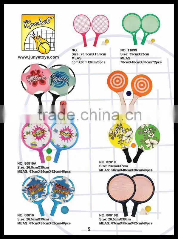 Sport set beach cloth racket with elastic ball