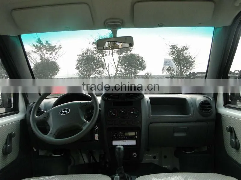 8 seat JINBEI brand 2WD gasoline mini van
