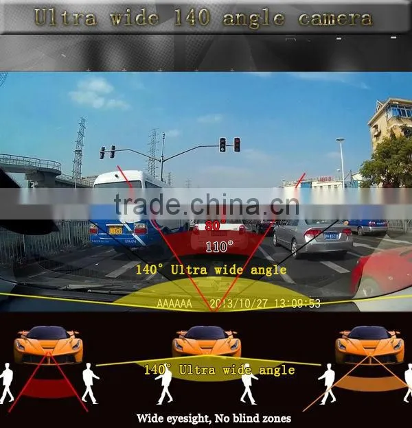 1080P Night Vision Vehicle Car Black Box Manual HD DVR Car Camera