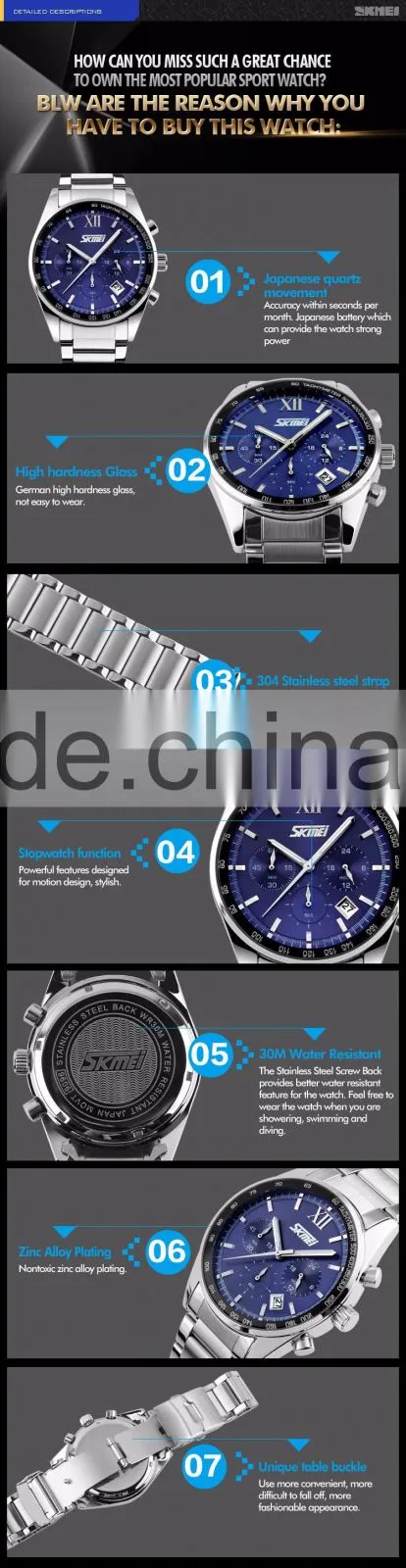SKMEI Classic Quartz Analogue Watch