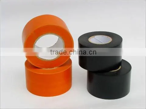 colorful pvc adhesive tape for wrapping pipe