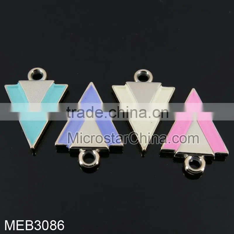 Wholesale fashion colorful handmade stainless steel cross pendant